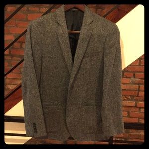 royal blue half jacket